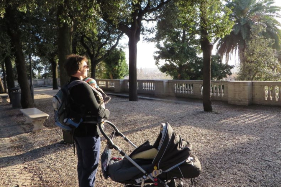 Rom mit Baby. Urlaub in Italien mit Baby