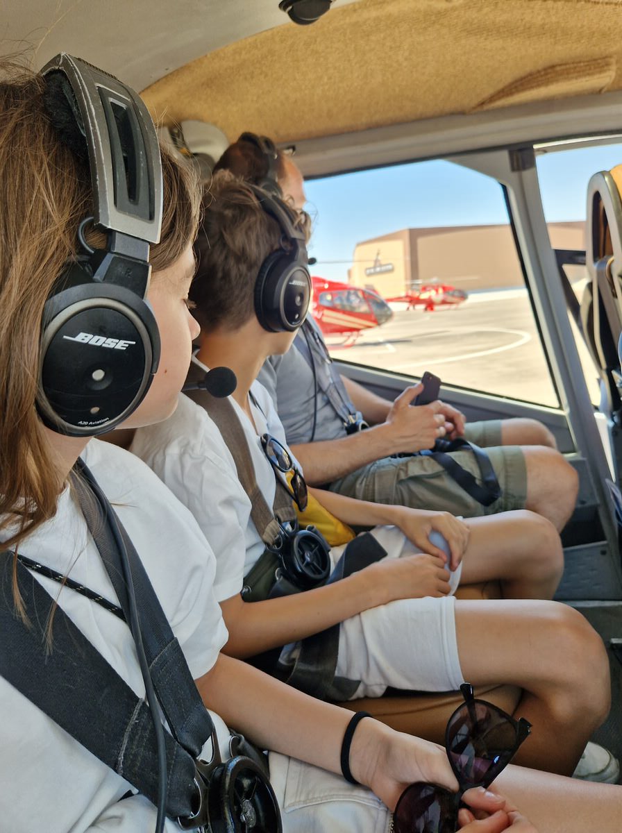 USA mit Kindern: Helikopter-Flug zum Grand Canyon