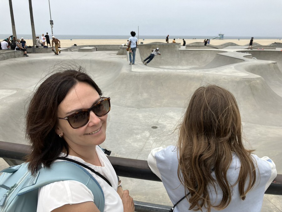 USA mit Kindern: Venice Beach