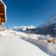 Blick auf die Berge vom Hotel aus - Winter im Vorarlberg ist ein Traum von einem Skiurlaub mit der ganzen Familie