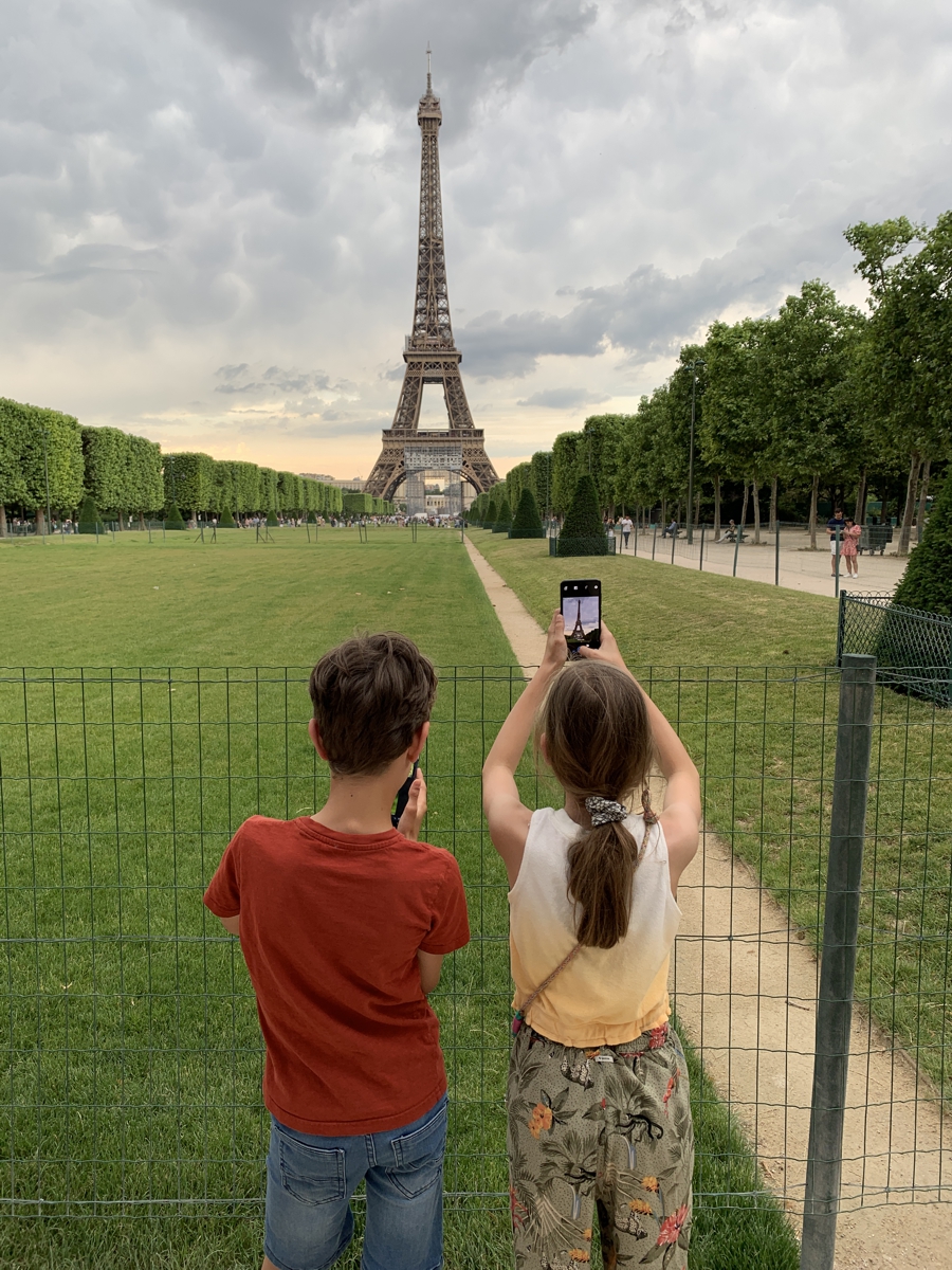 Paris mit Teenagern: Der Eifelturm