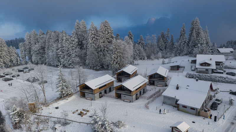 Im Winter tragen die schicken Häuser oft weiß (Foto: Matak Fotografie & Film, Markus Gmeiner, Karin Faltejsek)
