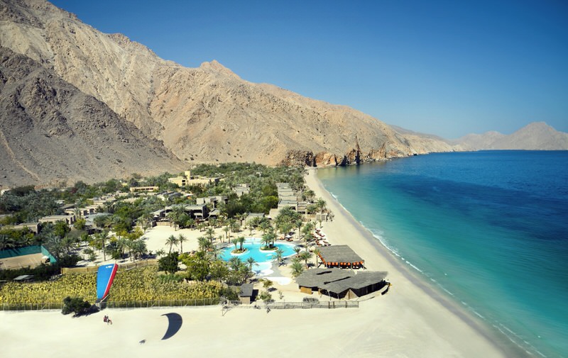 Oman Reise mit Kindern Zighy Bay Resort