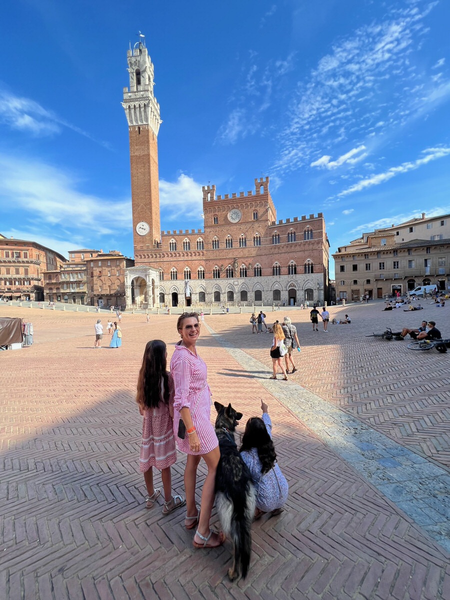 Urlaub mit Hund und Kindern in Siena