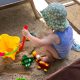 Sandspielzeug für die Kleinen könnt Ihr Euch im Kids-Club ausleihen!