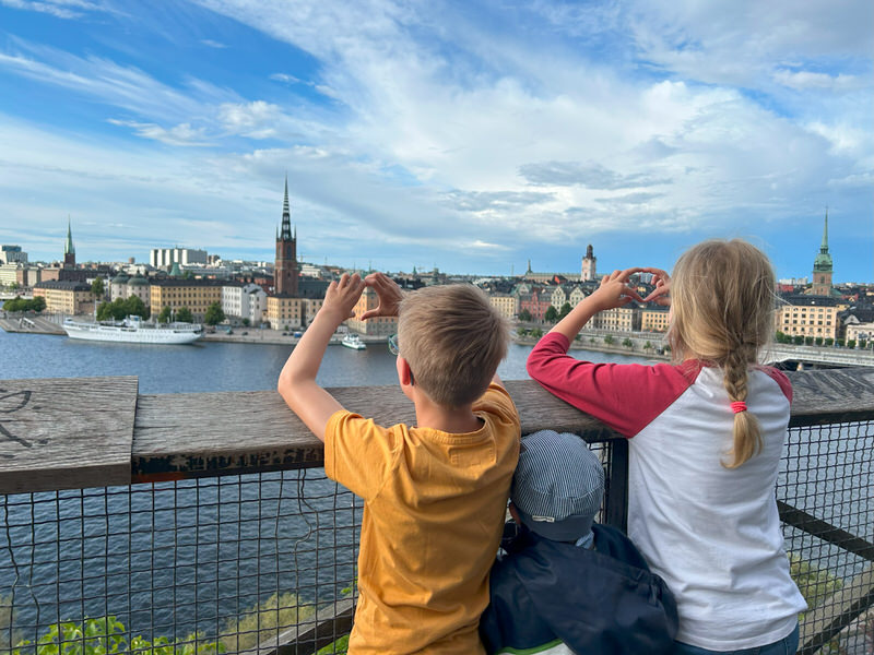 Schwedens Hauptstadt Stockholm mit Kindern ist großartig! Foto: Antonia Birk