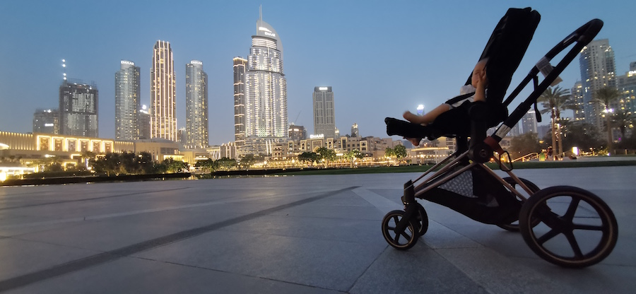 Evi war mit Freundin und Baby in Dubai und dem Oman unterwegs. Foto: Elegant Travel