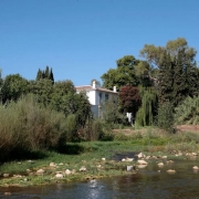 Wie Ihr seht - el Molino Santisteban liegt direkt am Fluss Río Grande