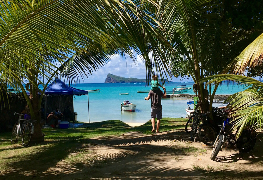 Familienurlaub Mauritius: Vanessas erste Fernreise mit Kind ging nach Mauritius. Foto: Vanessa Bujak