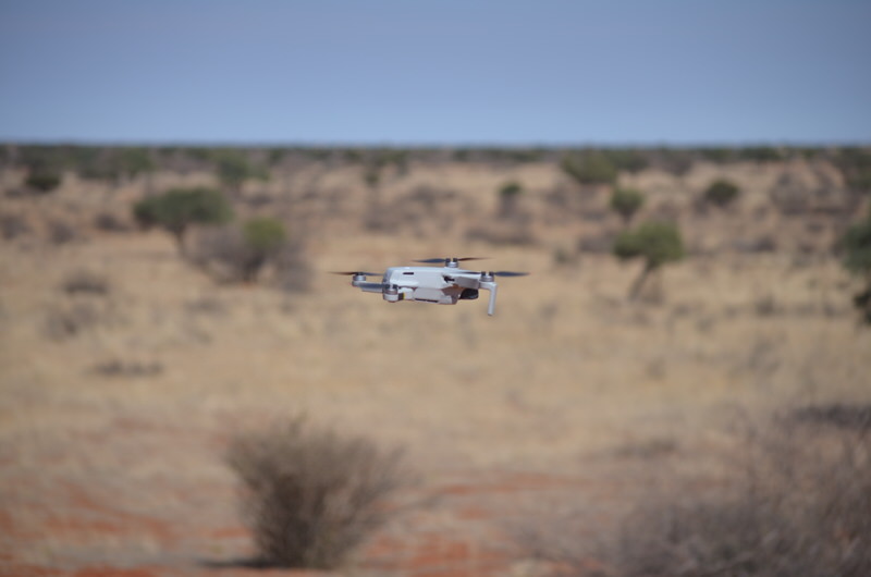 Eine Drohne in Namibia - ich hatte sie dabei und wir haben auch ein paar schicke Bilder geschossen, aber der Aufwand lohnt sich eigentlich nicht.