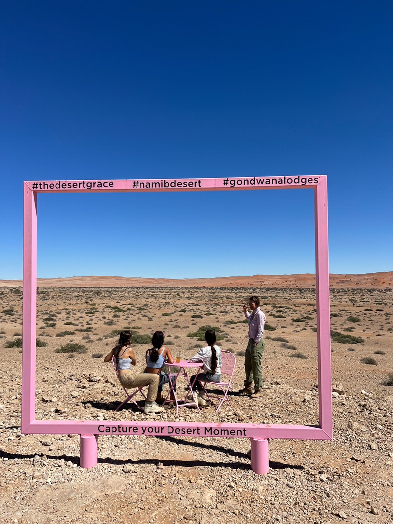 Instagramable ist The Desert Grace von Gondwana allemal - bereits auf dem Weg dahin!