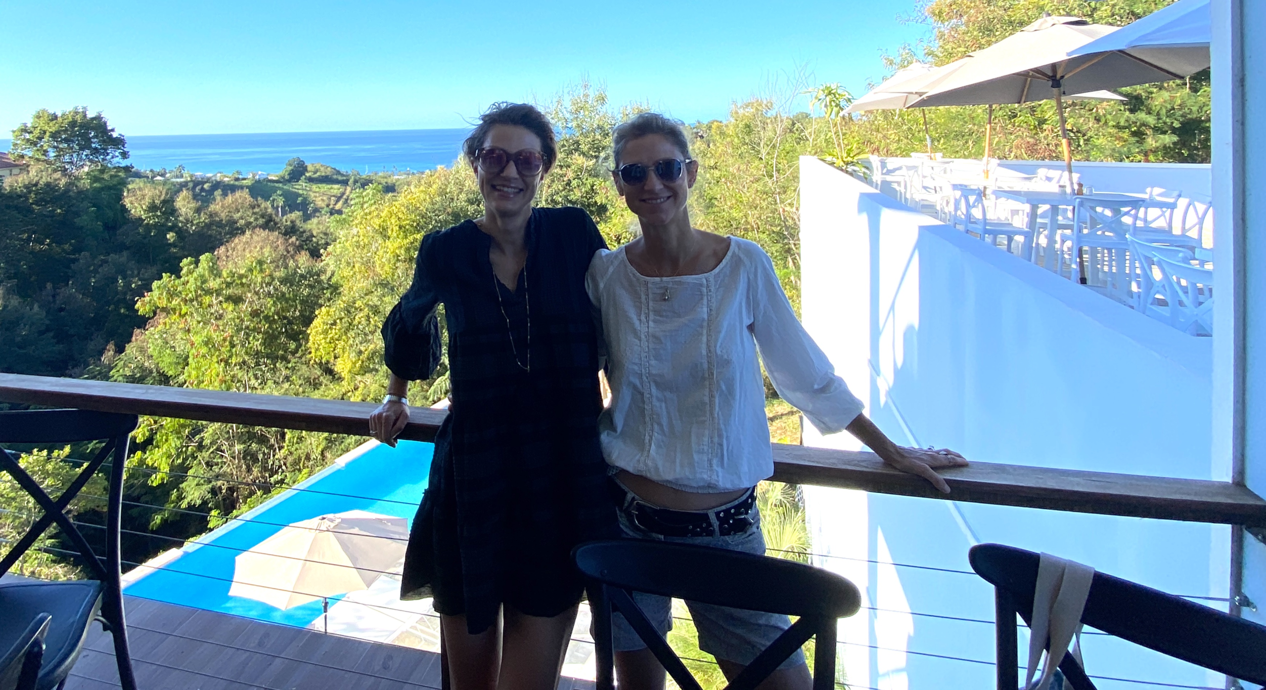 Autorin Sonja und Tippgeberin Verena, die in Barcelona lebt mit ihrer Familie